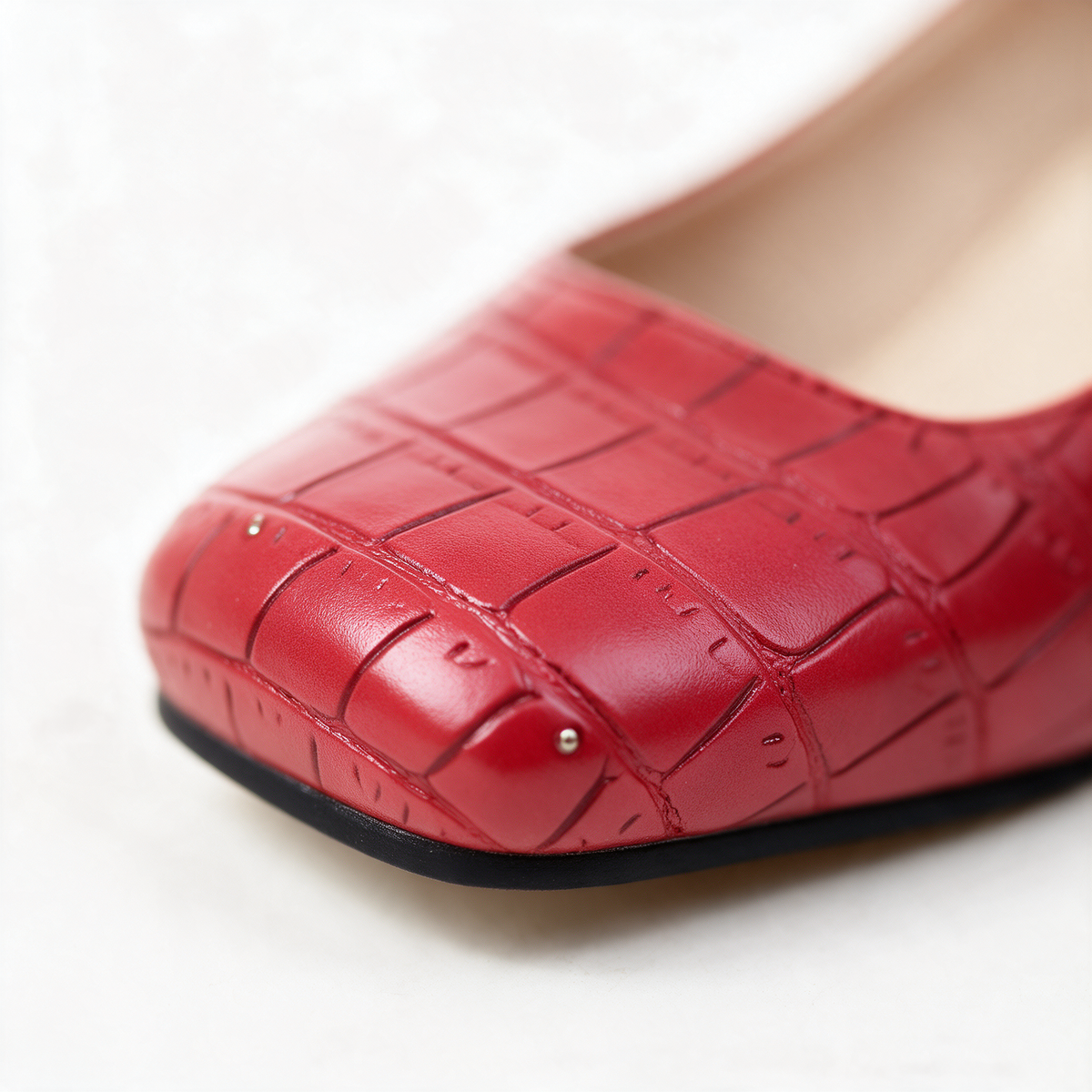 Women's Block Heels | Cushioned Comfort & Textured Design 20